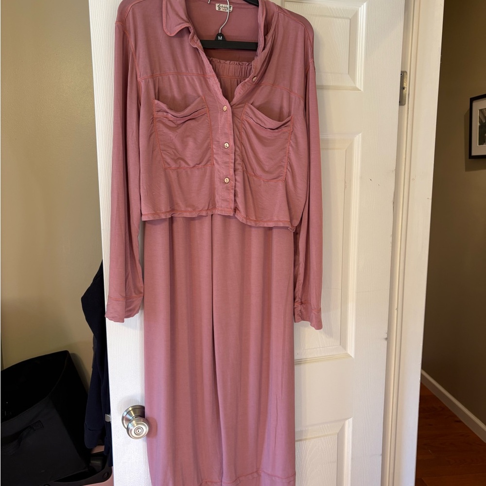 Free People Jersey Essential Pajama Set